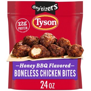 Tyson Any'tizers Honey BBQ Flavored Boneless Chicken Bites - Frozen - 24oz - 1 of 4