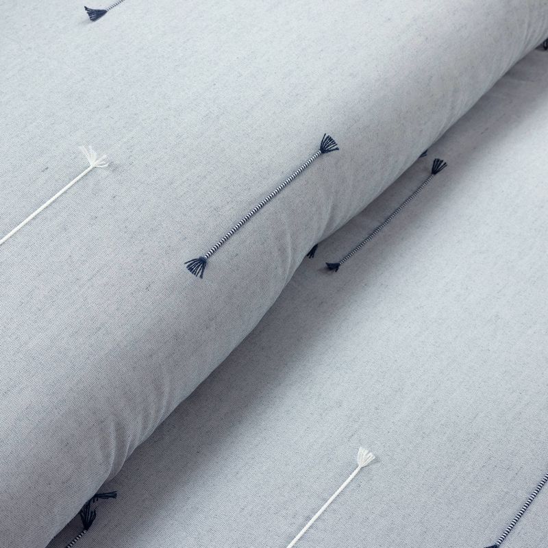 3pc Boho Striped Clip Jacquard Comforter Set - Lush D&#233;cor, 3 of 6