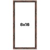 PosterPalooza | 8x18 Bamboo Picture Frame, UV Acrylic, 4 Finishes - Brown, Black, Gold, and Natural - 2 of 4