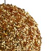 Northlight 6" Gold Glitter Christmas Ball Ornament - 3 of 3