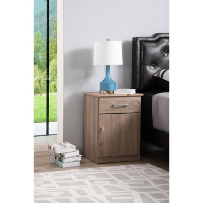Alston Sandalwood 24"x16" 1-Drawer Nightstand