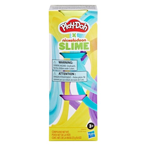 Play-doh 3pk Slime Modeling Dough - Yellow/purple/teal : Target