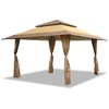 Z-Shade 13 x 13 Foot Gazebo Instant Shade Canopy & Leg Weight Plates, Set of 4 - 2 of 4