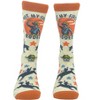 Crazy Dog T-Shirts Men's Not My First Rodeo Socks Funny Cowboy Western Sarcastic Novelty Footwear - 2 of 4