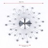 YIYIBYUS Modern Wall Clock Battery Operated, Large Wall Clocks for Living Room Decor - 3 of 4
