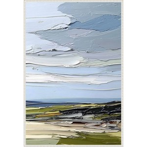 Amanti Art Landscape Print I by Tradelink Inhouse Artist Framed Canvas Wall Art - 1 of 4