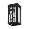 Livex Lighting Malmo 1 - Light Wall Light in  Textured Black - 3 of 4