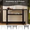 NicBex Minimalist Console Table with Rounded Edges, Narrow Entryway Table with 1 Wooden Sturdy Shelf,Foyer Tables for Entryway,Living Room,Hallway - 2 of 4
