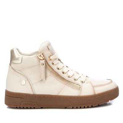 Carmela Collection Women's Leather High Top Sneakers 161076