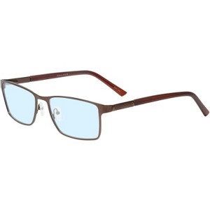 Enhance BIG&TALL EN4172 Mens Blue Light Block Designer Eyeglasses Matte Black 59mm +0.25 Custom Lens Non-Refundable - 1 of 1