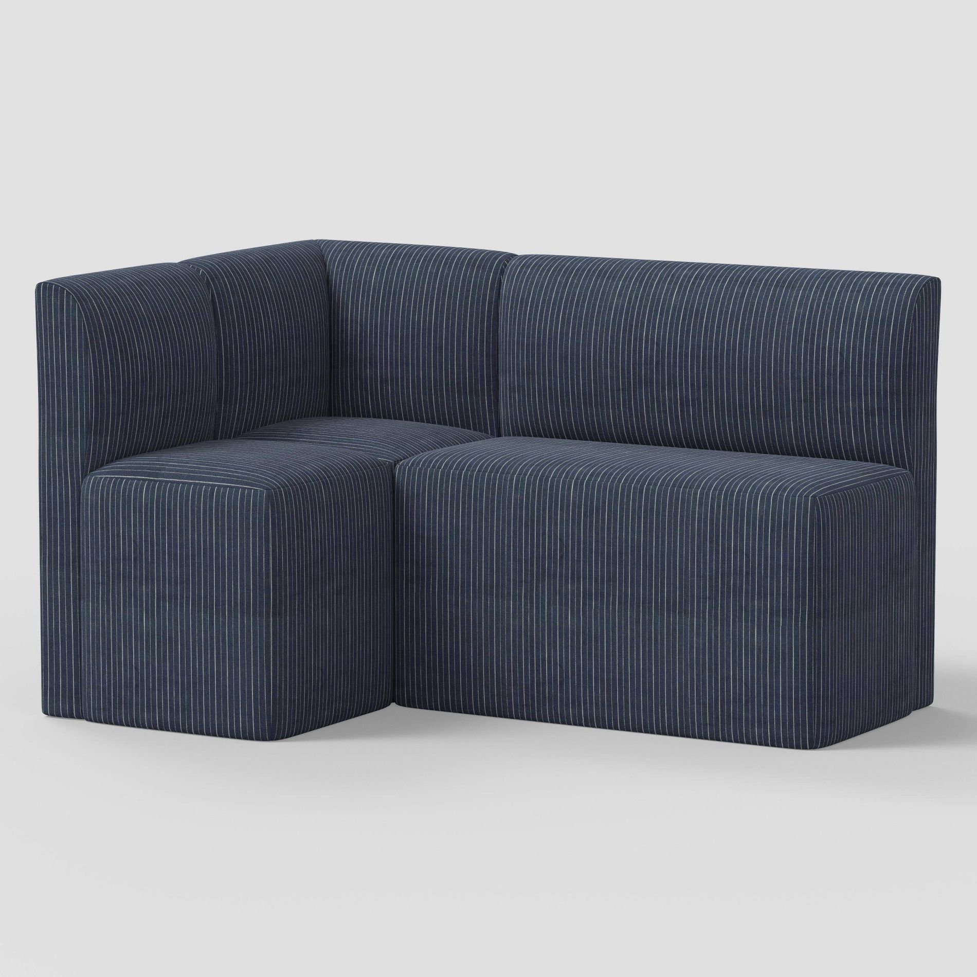 3pc Cora Dining Set in Pinstripe Navy - Threshold™