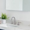 WOWOW Vintage 8 in. Widespread Double Handle Bathroom Faucet with Pop Up Drain - 2 of 4