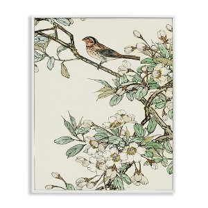 Stupell Industries Traditional Dogwood & Bird, 11" x 14" - 1 of 4