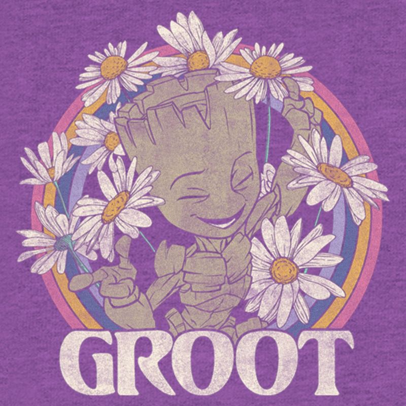 Girl's Guardians of the Galaxy Groot Springtime T-Shirt, 2 of 5