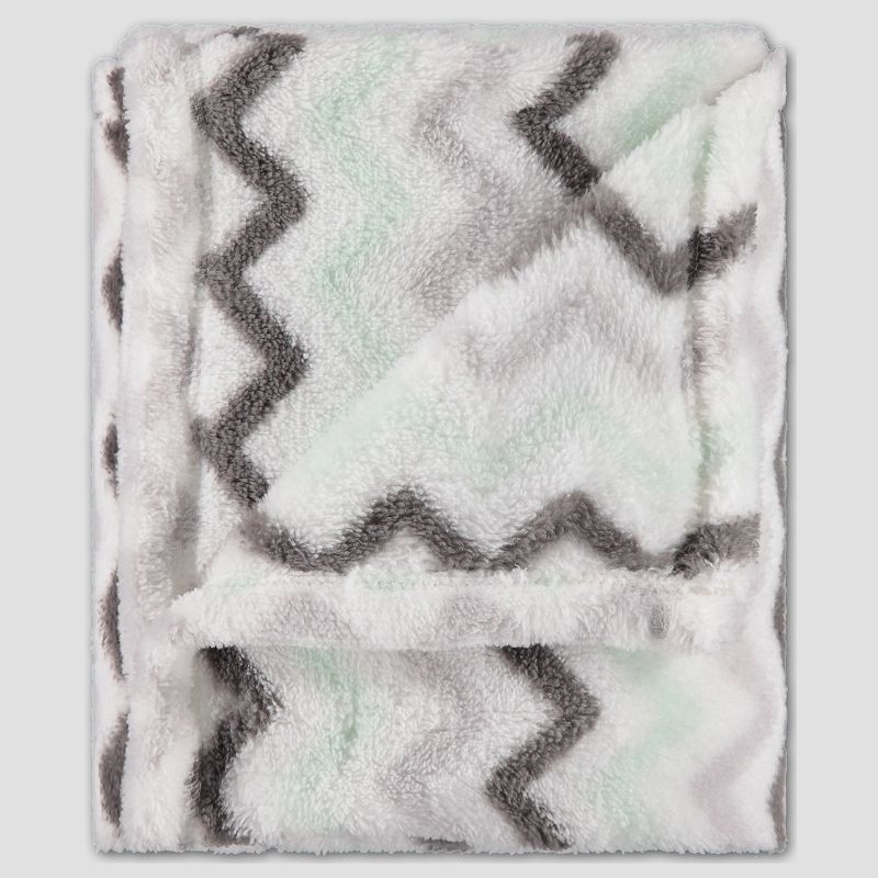 Baby Gear Lovey Faux-shearling Baby Blanket for Boy Comforting Plush Microfibers, 2 of 7