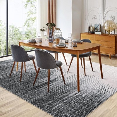 Garvee Large Modern Abstract Area Rug, Non Slip Rug- Low Pile Thin Rug Soft Non Shedding Floor Carpet,