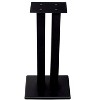 Monolith 28 Inch Speaker Stand (Each) - Black | Supports 100 lbs, Adjustable Spikes, Compatible With Bose, Polk, Sony, Yamaha, Pioneer and others - image 3 of 4