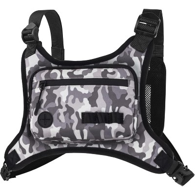 Running Chest Pack Lightweight, Outdoor Sports Vest Bag with Phone Holder for Men Women, Ideal for Cycling, Hiking, Workout, Skiing