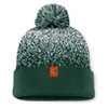 NCAA Miami Hurricanes Knit Cuffed Beanie: Solid Acrylic Midweight Hat - 2 of 3