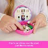 Polly Pocket Micro Dolls and Playset, Collector Clueless Compact with Toy Car, Hat and Phone Accessories - 2 of 4