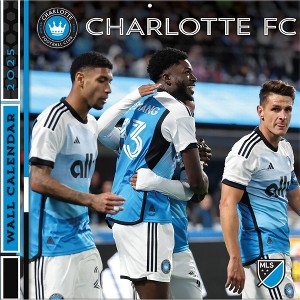 MLS Charlotte FC 2025 12"x12" Team Wall Calendar - 1 of 4
