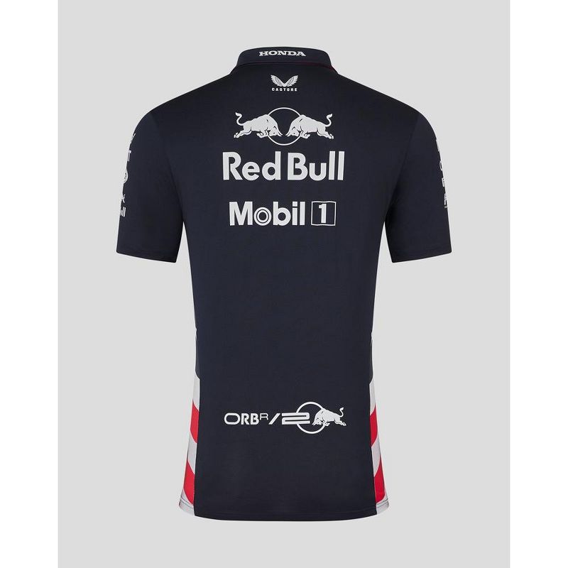 Red Bull Racing F1 Men's 2024 Special Edition America Race Team Polo Shirt, 2 of 9