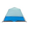 Outbound QuickCamp 6 Person 3 Season Lightweight Cabin Style Tent with a Heavy Duty 600 mm Coated Rainfly, Front Canopy, and Carry Bag, Blue - image 4 of 4