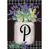 Briarwood Lane Everyday Garden Flag 12x18 For Outdoor Farmhouse Monogram Letter P Garden Flag Flags For Outside - 3 of 4