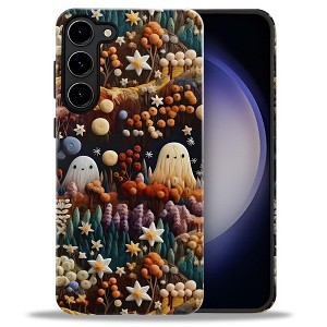 BONGEEK Case Compatible with Samsung Galaxy S23 Plus,Scratch Resistant Hybrid 2-Layer Hard Shell Bright Phone Case, Garden - 1 of 4