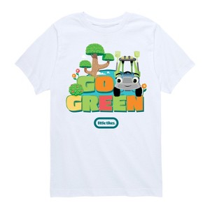 Boys' - Little Tikes - Go Green Save the Trees Short Sleeve Graphic T-Shirt - 1 of 4