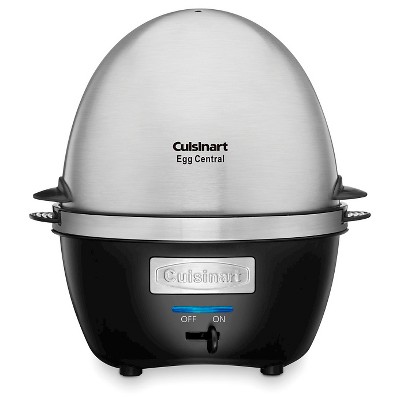 Cuisinart Egg Central - Black w/ Brushed Stainless Steel Lid - CEC-10