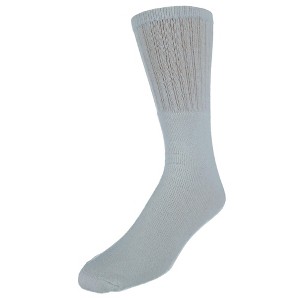 CTM Men's Tube Cotton Blend Casual Socks 4 Pair Value Pack - 1 of 4