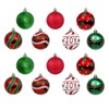 16Pcs 2.36" Christmas Ball Decoration Set, Christmas Tree Ornaments, Suitable for Indoor and Outdoor Christmas Parties and Home Decorations - 4 of 4