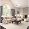 Hunter 52" Builder Lighted Ceiling Fan Snow White Finish - Traditional Design with Integrated LED Light Kit - 3 of 4