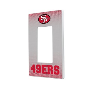 NFL NFC Historic Teams Linen Hidden-Screw Light Switch Plate for Single Rocker - 1 of 4