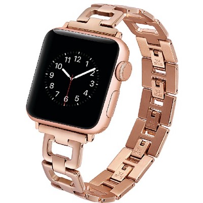 WITHit Apple Watch Stainless Steel Bracelet Link - Rose Gold 38/40mm