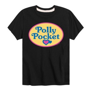 Boys' - Polly Pocket - Polly Pocket Color Logo Short Sleeve Graphic T-Shirt - 1 of 4
