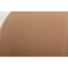 CAVINAS Soft Velvet Ottoman, Round Ottoman, Entryway Padded Footstool, Velvet Ottoman Bench, Footrest Stool for Living Room, Bedroom - 2 of 4