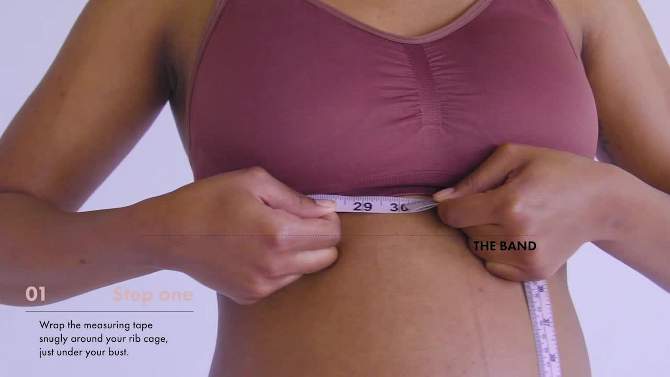 Average Busted Seamless Maternity And Nursing Bra (B-C Cup Sizes) | Motherhood Maternity, 2 of 4, play video