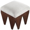 Meridian Furniture,Altair Velour Fur Fabric Bench - 4 of 4