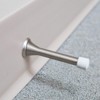 Attop Heavy Duty Door Stops 16 Pack 3 1/4 Inch - Flexible Spring Stopper, Child Safe with Rubber Tips (Satin Nickel) for Home Interior Doors - 4 of 4