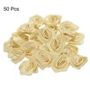 Unique Bargains Polyester Lightweight Texture Durable Ribbon Roses 50 Pcs - 3 of 4