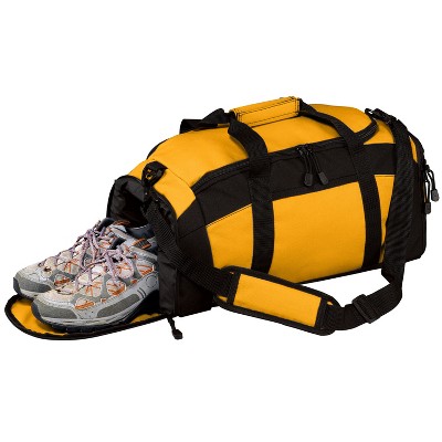 Port Authority 30L Duffel Bag for Gym, Sports, and Workouts Athletes - with Separate End Pouch for Shoes or Gear
