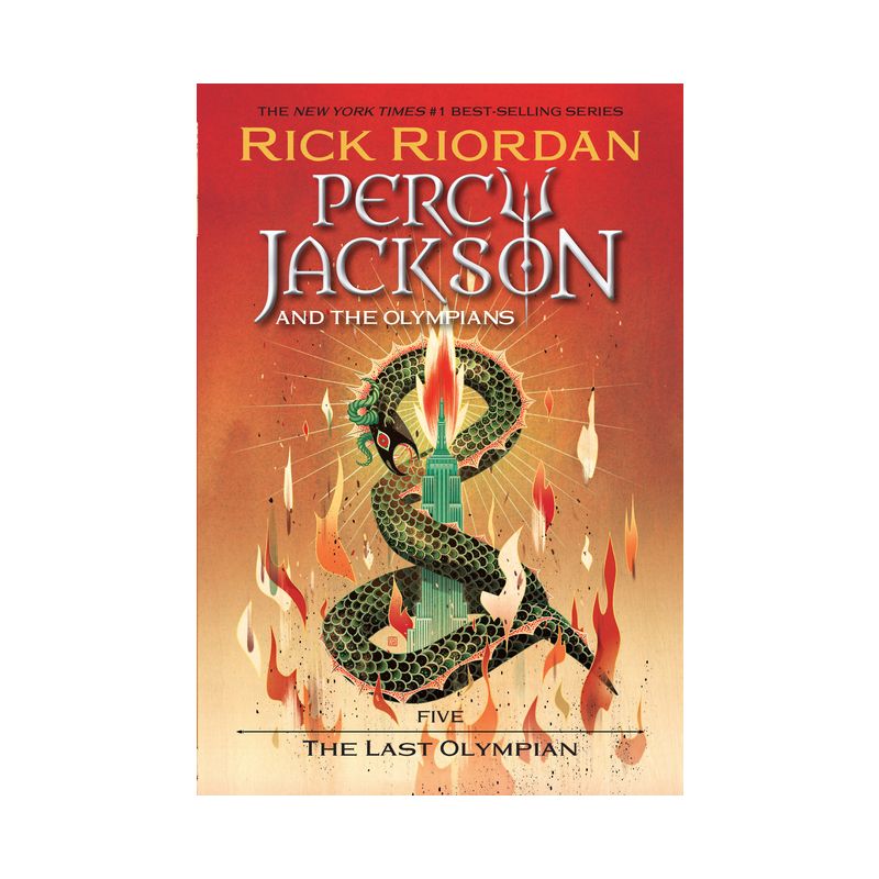 Percy Jackson and the Olympians: The Last Olympian - (Percy Jackson &#38; the Olympians) by Rick Riordan (Paperback), 1 of 2