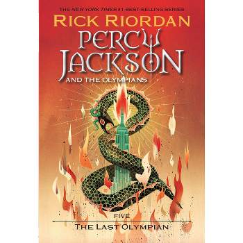 Percy Jackson and the Olympians: The Last Olympian - (Percy Jackson & the Olympians) by Rick Riordan (Paperback)