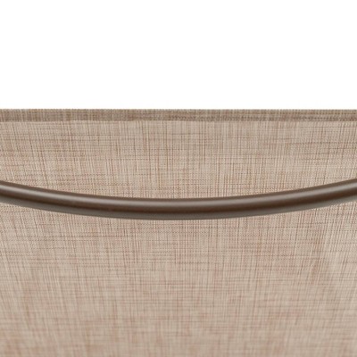 Adjustable Beige Aluminum Outdoor Chaise Lounge