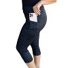 Women's Capri Leggings With Pockets - Julia Rose - 4 of 4