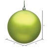 Vickerman Lime Ball Ornament - 2 of 4