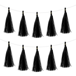 Unique Bargains Garland DIY Decoration Tassel Garland Banner 30 Pcs - 1 of 4