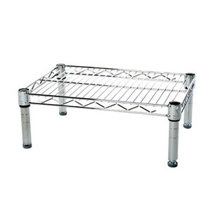 Shelving.com Chrome Wire Shelving with 1 Tier Shelf - - 1 of 3